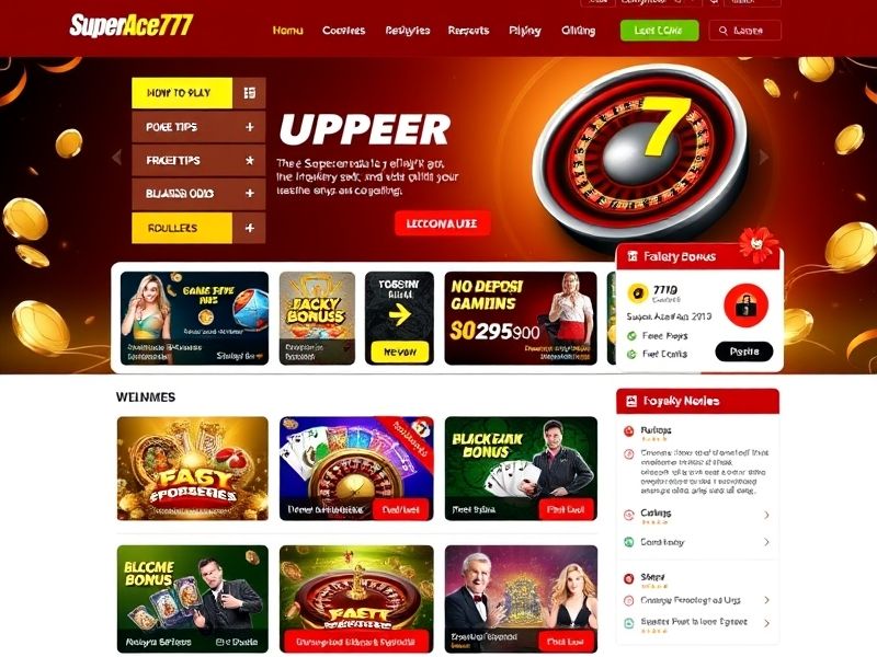 Welcome to Superace777 Review Hub – your ultimate guide to gambling games, casino promotions, and expert insights for players at all levels. Discover trusted information about Superace777 and more.